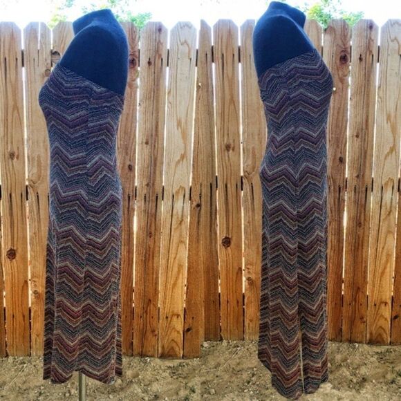 Gorgeous asymmetrical stretchy Strapless dress Large - Picture 5 of 5